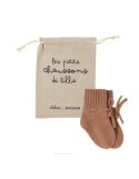 Chaussons bébé en laine mérinos Atelier Wagram