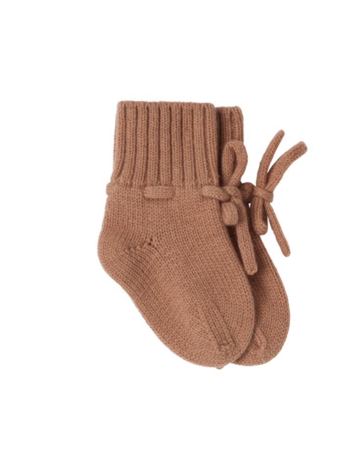 Chaussons bébé en laine mérinos Atelier Wagram