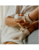 Chaussons bébé en laine mérinos Atelier Wagram