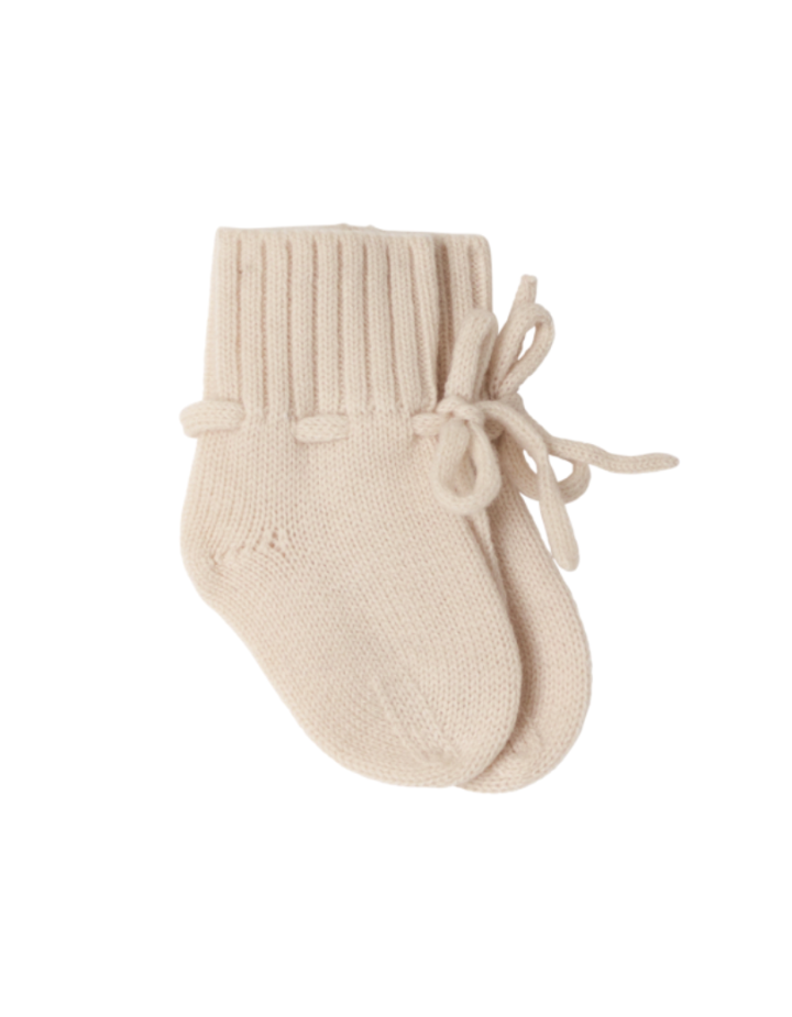 Chaussons bébé en laine mérinos Atelier Wagram