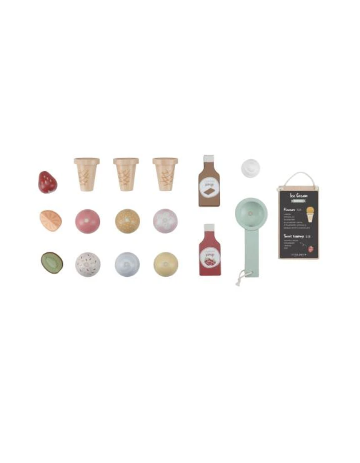 Stand de Glaces en Bois Little Dutch | Jeu d'Imitation Enfant