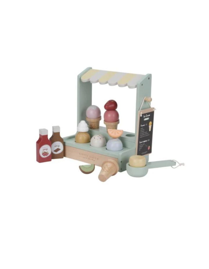Stand de Glaces en Bois Little Dutch | Jeu d'Imitation Enfant