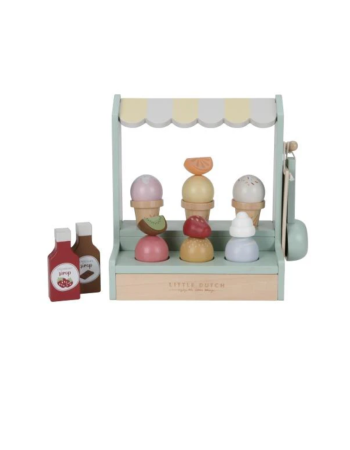 Stand de Glaces en Bois Little Dutch | Jeu d'Imitation Enfant