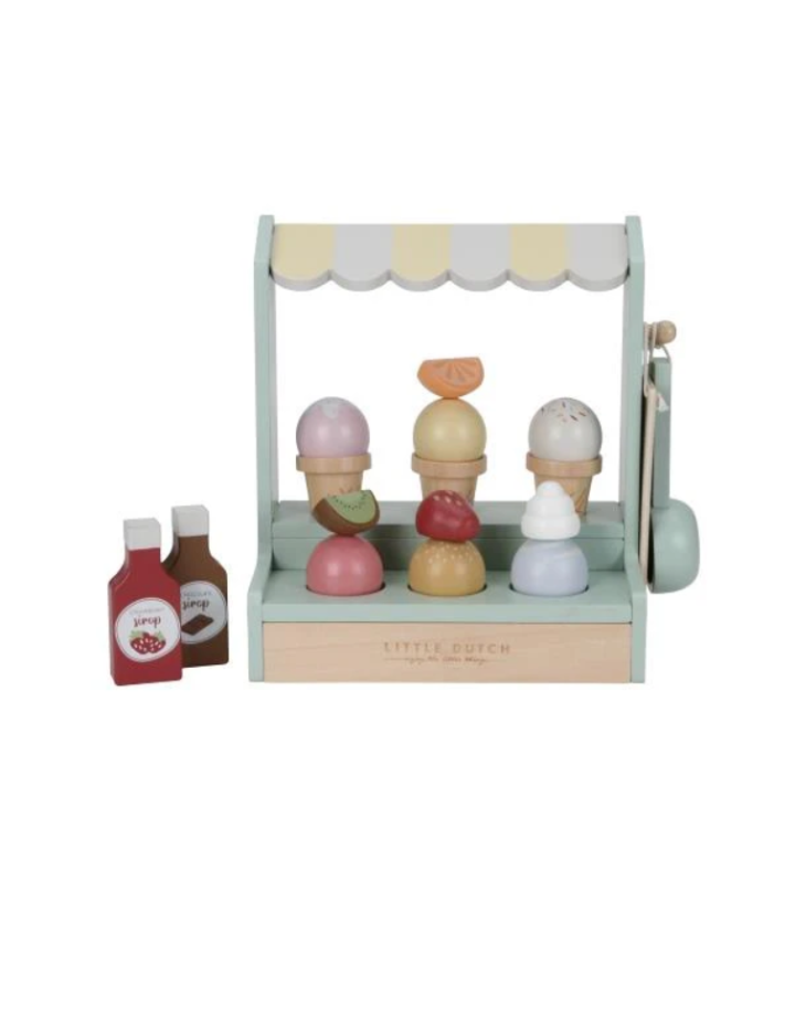 Stand de Glaces en Bois Little Dutch | Jeu d'Imitation Enfant