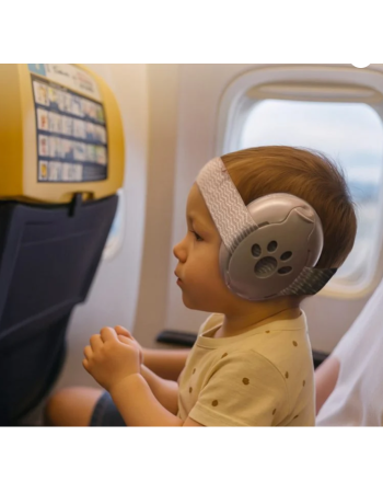 Casque Antibruit Évolutif Zazu Beige | Protection Auditive Bébé et Enfant