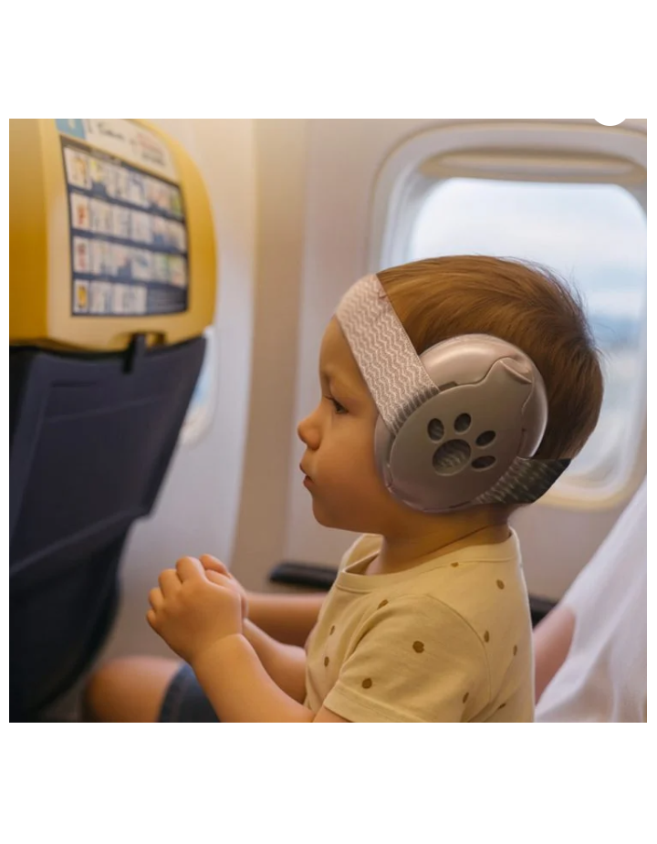 Casque Antibruit Évolutif Zazu Beige | Protection Auditive Bébé et Enfant