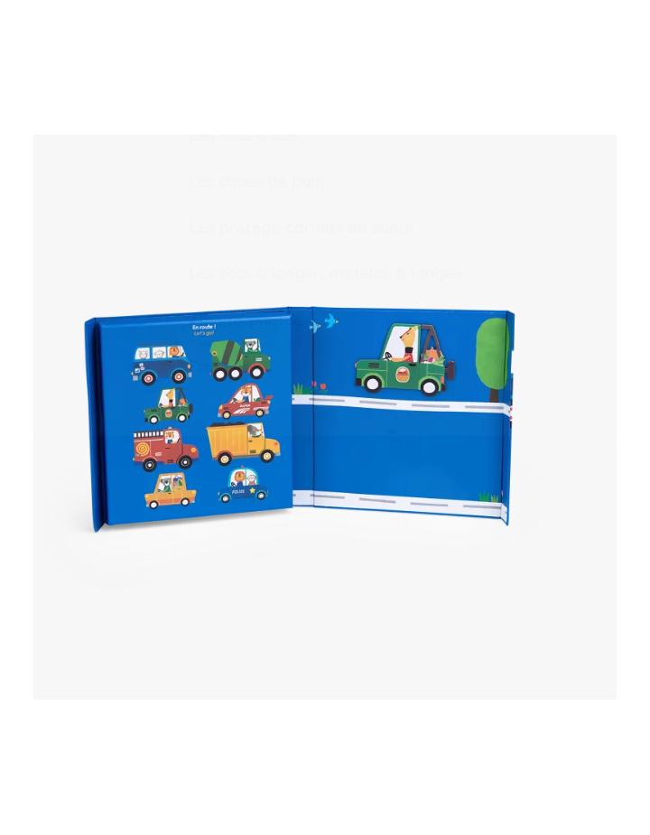 Jeu Magnétique Les Véhicules Les Popipop Moulin Roty | Jeu Éducatif Enfants Dès 3 ans
