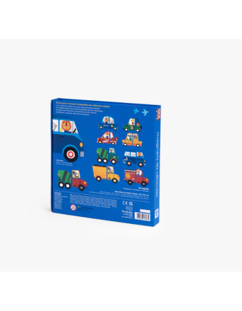 Jeu Magnétique Les Véhicules Les Popipop Moulin Roty | Jeu Éducatif Enfants Dès 3 ans