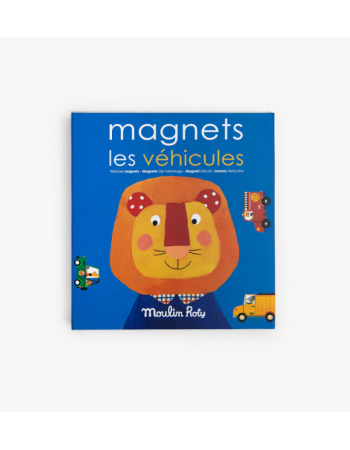 Jeu Magnétique Les Véhicules Les Popipop Moulin Roty | Jeu Éducatif Enfants Dès 3 ans