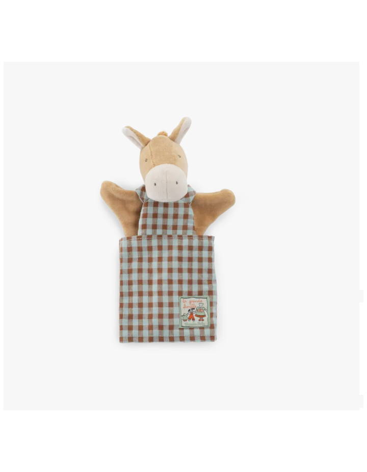 Marionnette Hugo le Cheval Moulin Roty | La Grande Famille