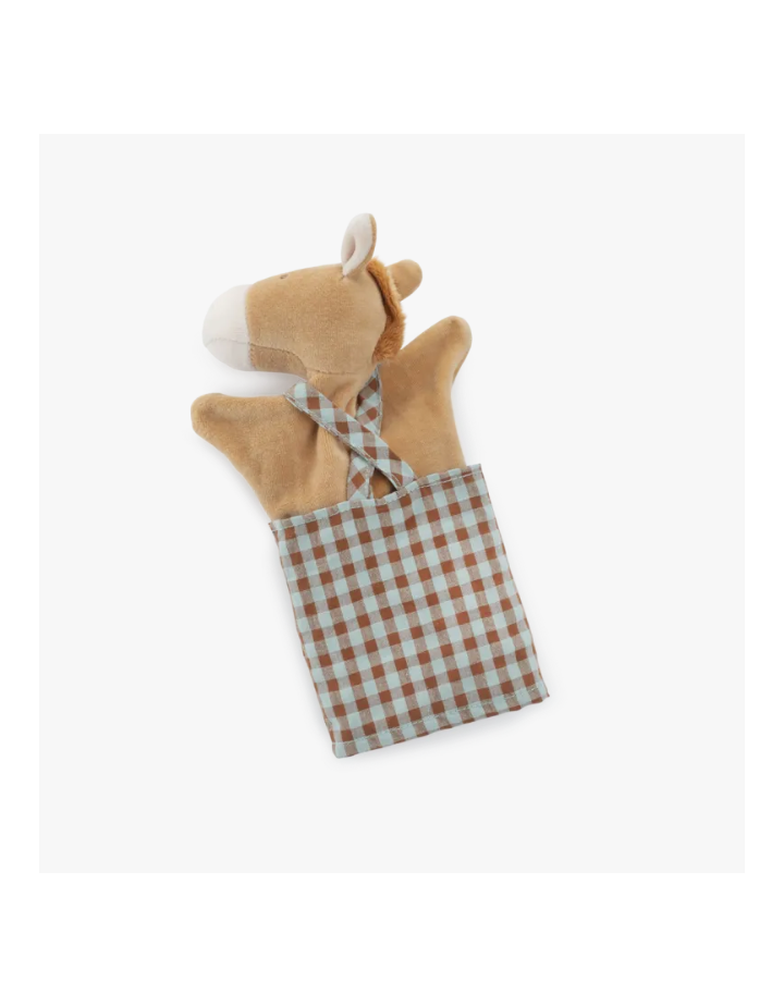 Marionnette Hugo le Cheval Moulin Roty | La Grande Famille