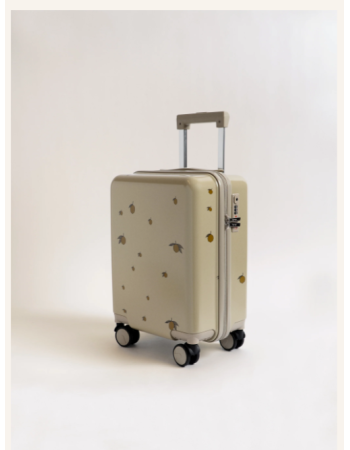 Valise Cabine Enfant Travel Suitcase Konges Sløjd Lemon | 25L