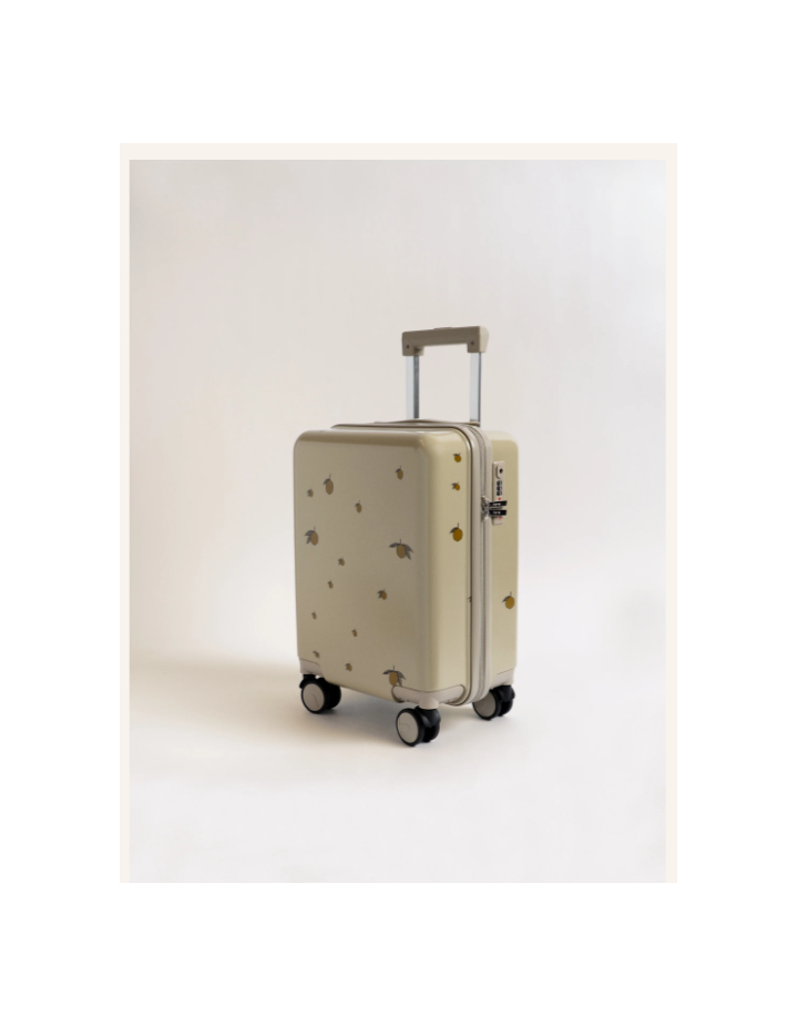 Valise Cabine Enfant Travel Suitcase Konges Sløjd Lemon | 25L