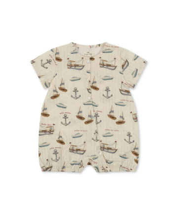 Combinaison Ace GOTS Sail Away Konges Sløjd en coton biologique