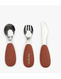 Set couverts silicone La Forêt Mawa Moulin Roty