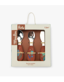 Set couverts silicone La Forêt Mawa Moulin Roty