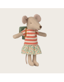Souris Grande Sœur Tricycle Verte Maileg