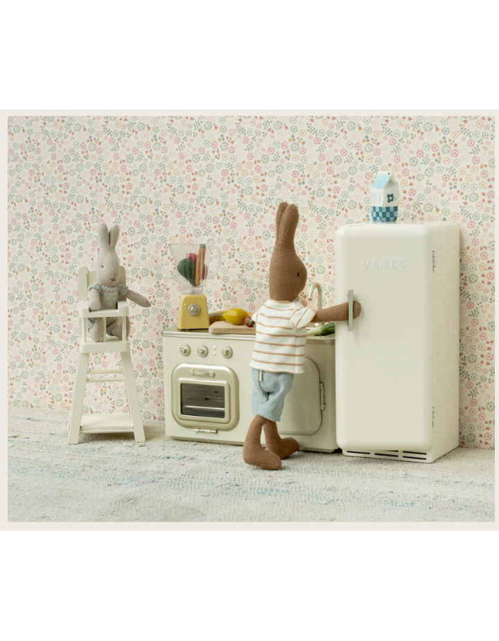 Miniature Blender Jaune Maileg | Accessoire cuisine souris 9 cm