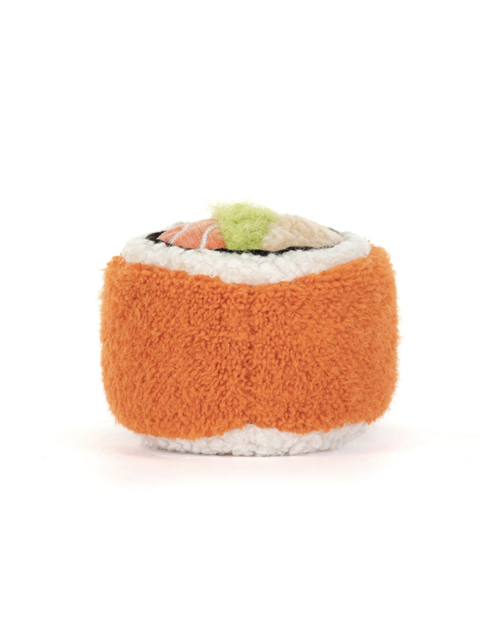 Peluche Amuseables Codhi Californian Roll Jellycat – Sushi kawaii