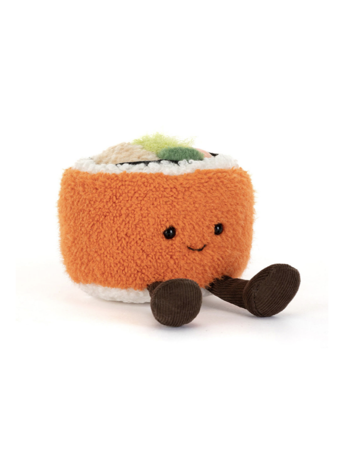 Peluche Amuseables Codhi Californian Roll Jellycat – Sushi kawaii