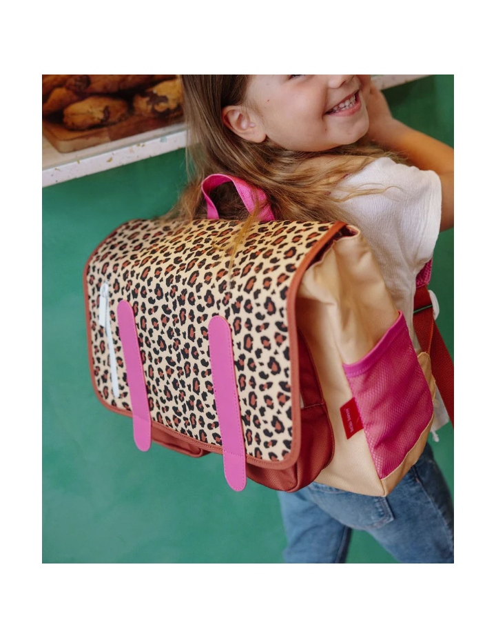 Cartable enfant Léopard #7 Hello Hossy – Maternelle & Primaire