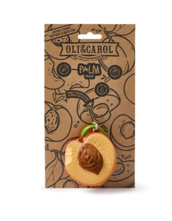 Anneau de dentition Palm Peach Oli&Carol