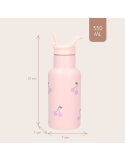Gourde Nostalgia cerises 350 ml Kidzroom enfant