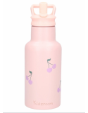 Gourde Nostalgia cerises 350 ml Kidzroom enfant