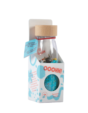 Bouteille Sensorielle Spy Mer Petit Boum | Jouet d'Éveil Montessori