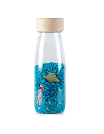 Bouteille Sensorielle Spy Mer Petit Boum | Jouet d'Éveil Montessori