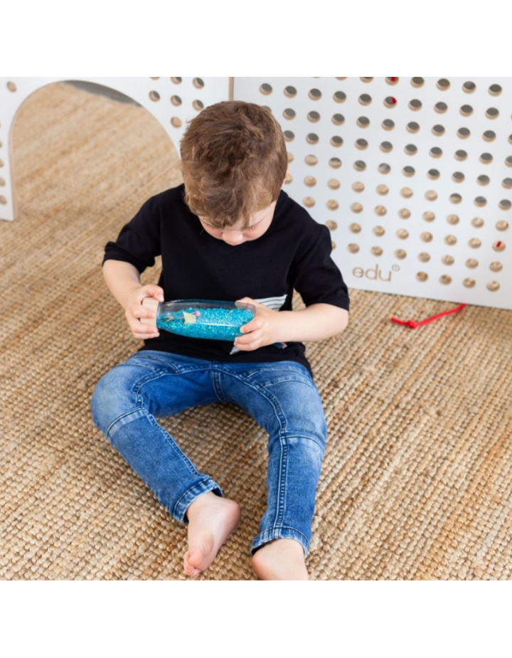 Bouteille Sensorielle Spy Mer Petit Boum | Jouet d'Éveil Montessori