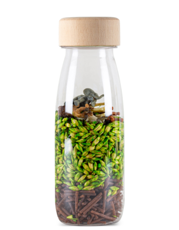 Bouteille Sensorielle Spy Jungle Petit Boum | Jouet d'Éveil Montessori
