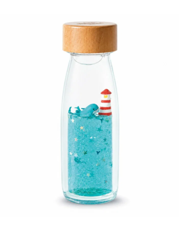 Bouteille Sensorielle Whale Calm Petit Boum | Jouet d'Éveil Bébé