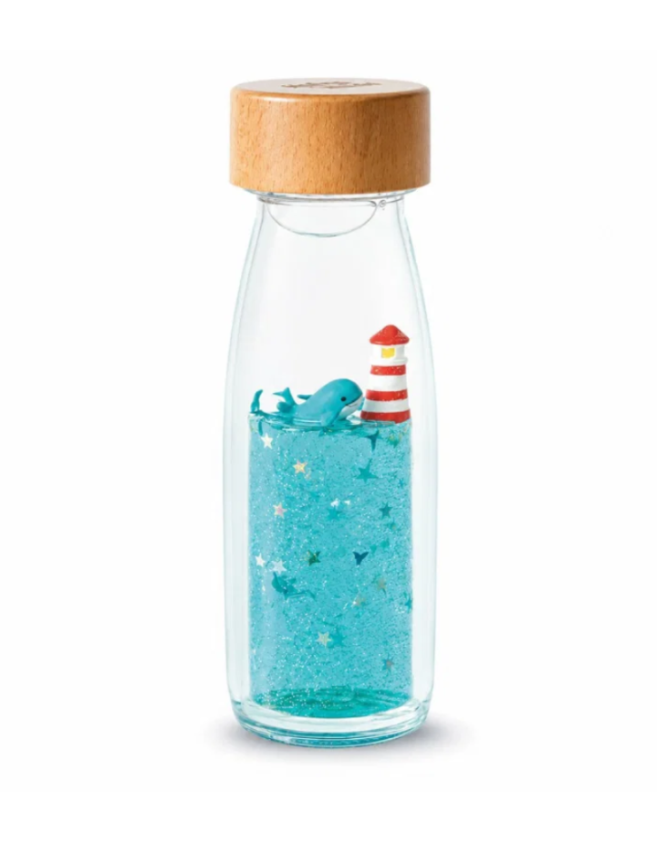 Bouteille Sensorielle Whale Calm Petit Boum | Jouet d'Éveil Bébé