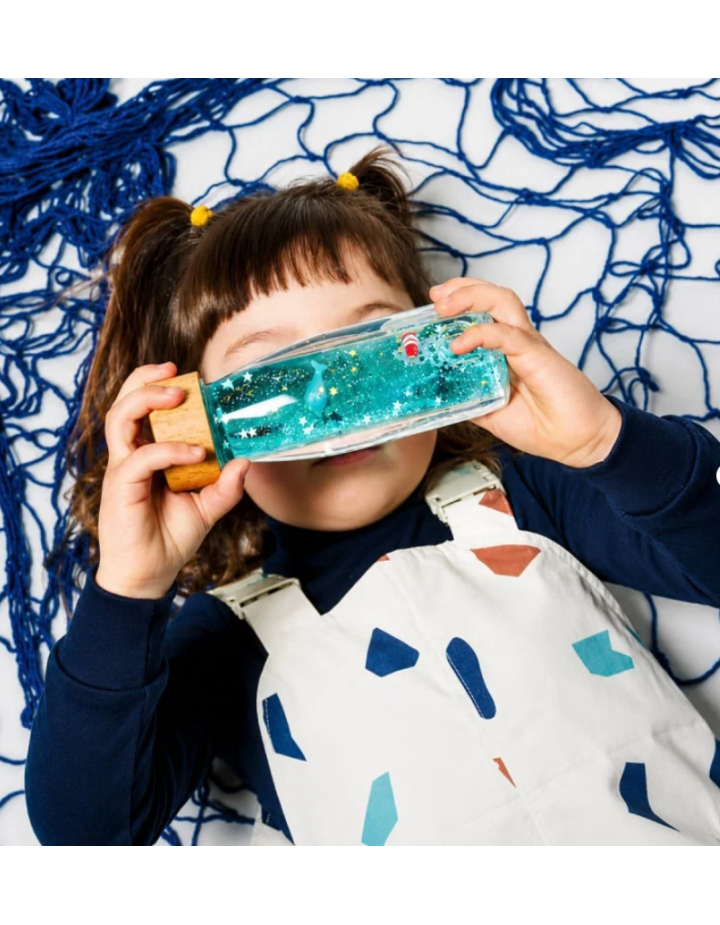 Bouteille Sensorielle Whale Calm Petit Boum | Jouet d'Éveil Bébé