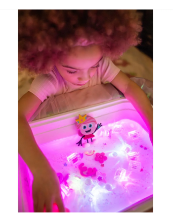Glo Pals Ida Cubes Sensoriels Lumineux | Jouet d'Éveil Aquatique