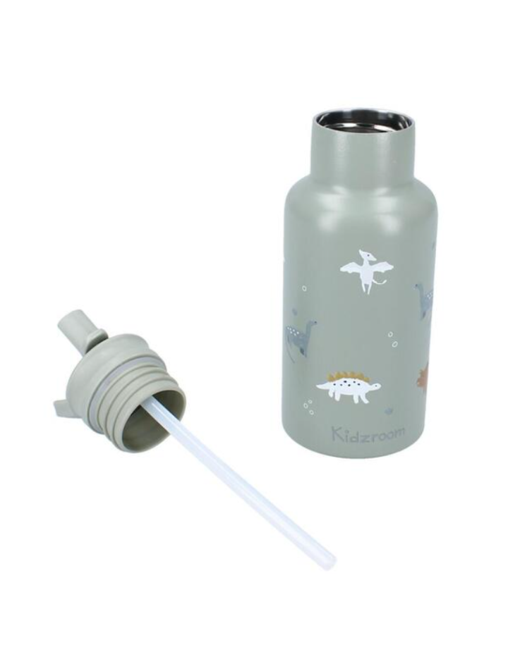 Gourde Enfant 350 ml Small Talk Vert Kidzroom | École & Sorties