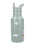 Gourde Enfant 350 ml Small Talk Vert Kidzroom | École & Sorties