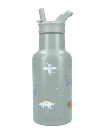 Gourde Enfant 350 ml Small Talk Vert Kidzroom | École & Sorties