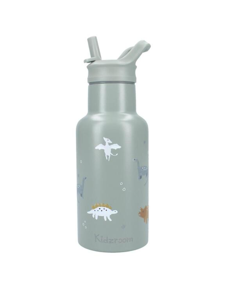 Gourde Enfant 350 ml Small Talk Vert Kidzroom | École & Sorties