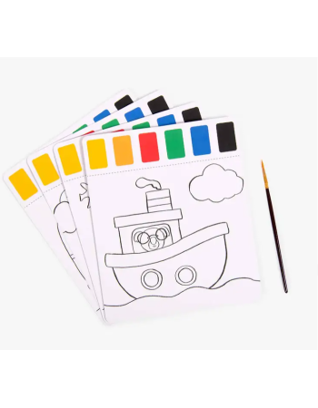 Peinture Palette Magique Les Popipop Moulin Roty | Activité Créative Dès 3 Ans