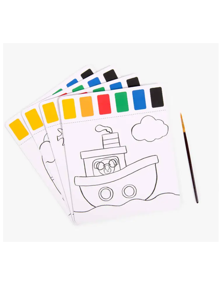 Peinture Palette Magique Les Popipop Moulin Roty | Activité Créative Dès 3 Ans