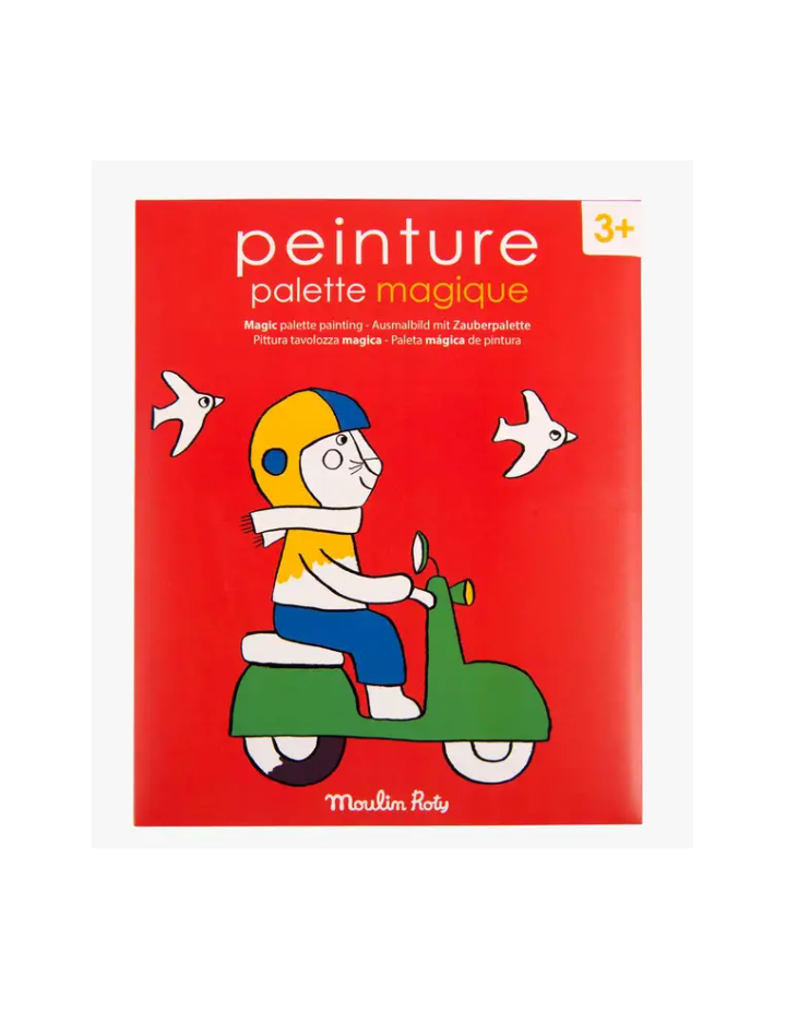 Peinture Palette Magique Les Popipop Moulin Roty | Activité Créative Dès 3 Ans