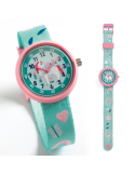 Montre Enfant Cheval Ticlock Djeco | Montre d'Apprentissage