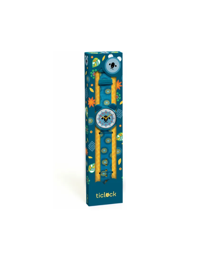 Montre Enfant Koala Ticlock Djeco | Montre d'Apprentissage