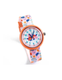 Montre Enfant Fleurs Ticlock Djeco | Montre d'Apprentissage
