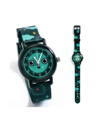 Montre Enfant Night Ticlock Djeco | Montre Pédagogique Antichoc