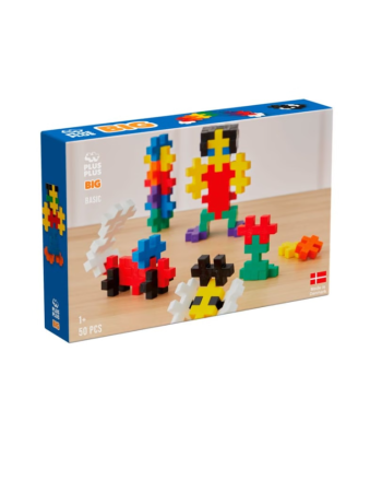 Jeu de Construction Plus-Plus BIG Basic 50 Pièces | Dès 1 An