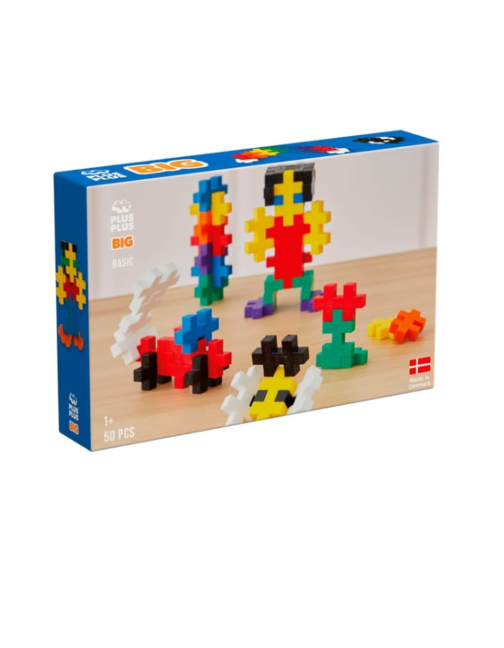 Jeu de Construction Plus-Plus BIG Basic 50 Pièces | Dès 1 An