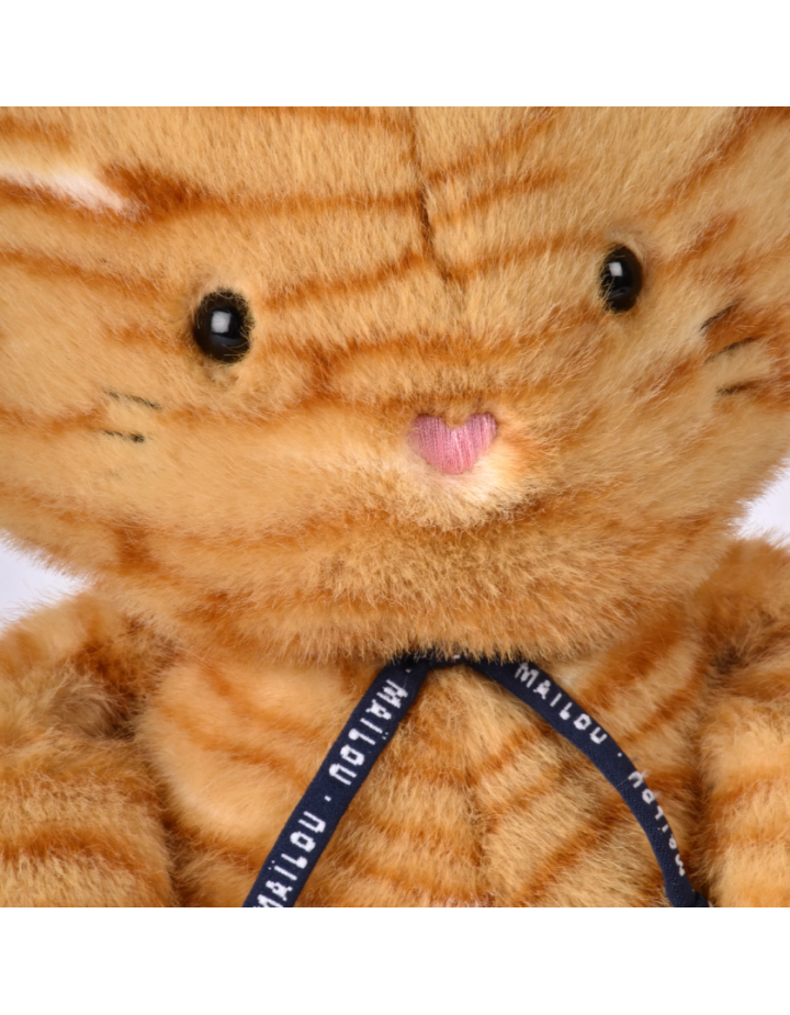 Peluche Chat Rooxy Méloé Maïlou Tradition | Fabriquée en France